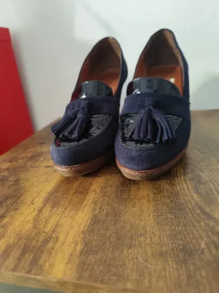 Mocasines piel, en Ante y Charol  Muy Cómodos