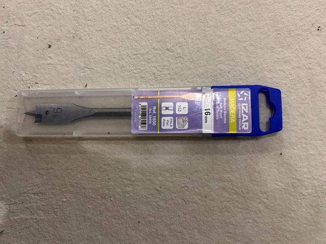 Broca pala IZAR 16mm Madera