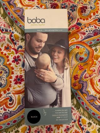 Mochila Portabebés Negra