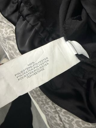 Giubbino donna nero con rouches