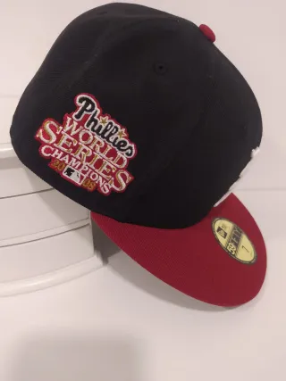 Gorra New Era Phillies World Series 2008