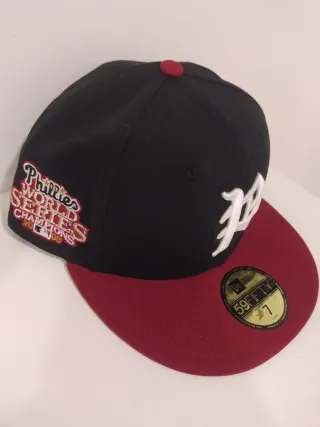 Gorra New Era Phillies World Series 2008