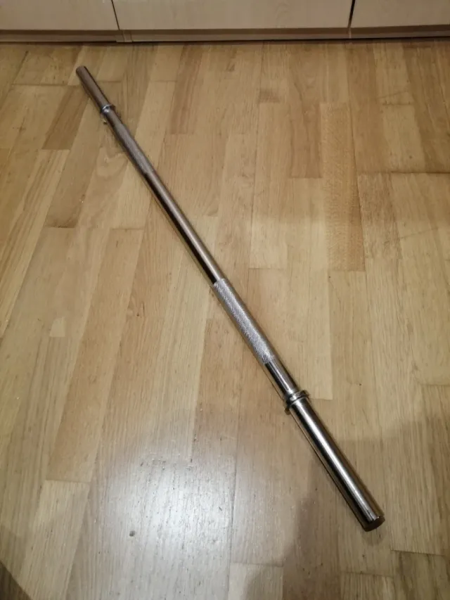 Set barra de pesas 18 kg