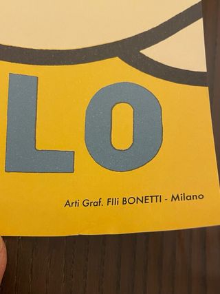 Poster Michelin Pneumatici Velo