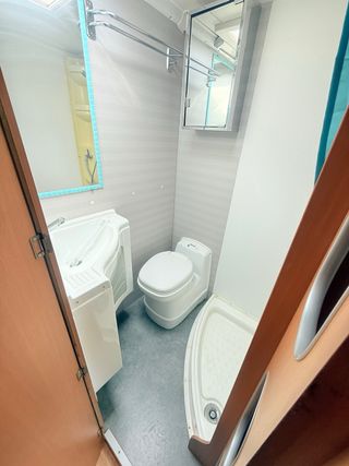 Autocaravana integral 2009/aire/enfriador/Fiat