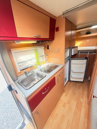 Autocaravana integral 2009/aire/enfriador/Fiat