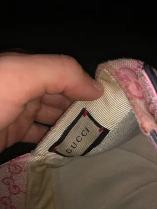 Gorra Gucci Rosa GG