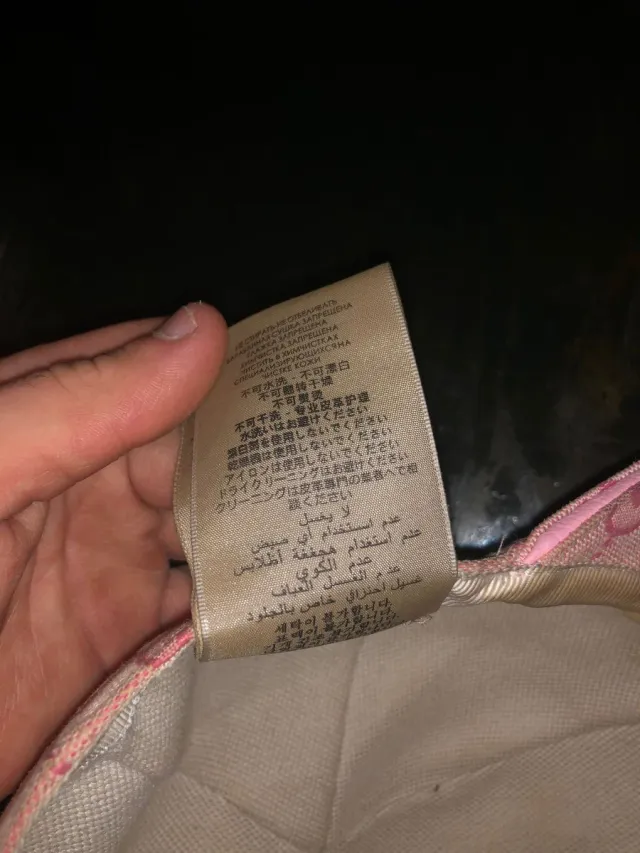 Berretto Gucci Rosa GG