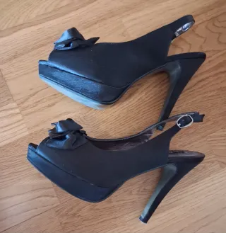 Zapatos de fiesta negros Talla 38