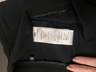 Pantaloni Elisabetta Franchi neri eleganti