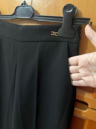Pantaloni Elisabetta Franchi neri eleganti