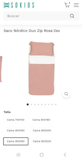 Saco nórdico Sokios infantil