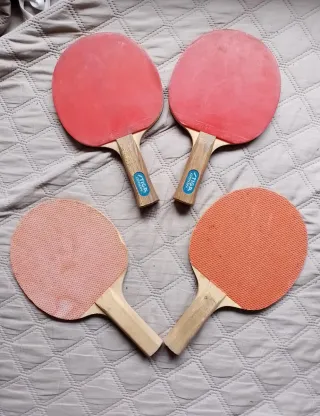 4 Palas de Ping Pong