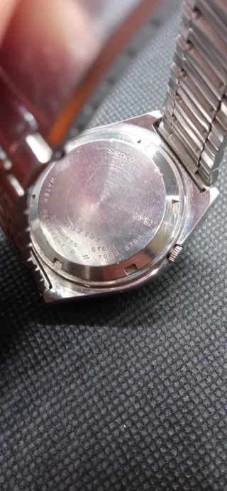 Reloj Seiko Automático Dorado y Plateado