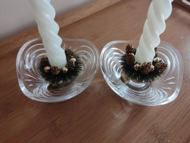 2 CANDELABRO Royal Crystal Rock NUOVI