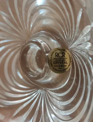 2 CANDELABROS Royal Crystal Rock SIN ESTRENAR