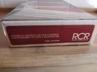 2 CANDELABROS Royal Crystal Rock SIN ESTRENAR