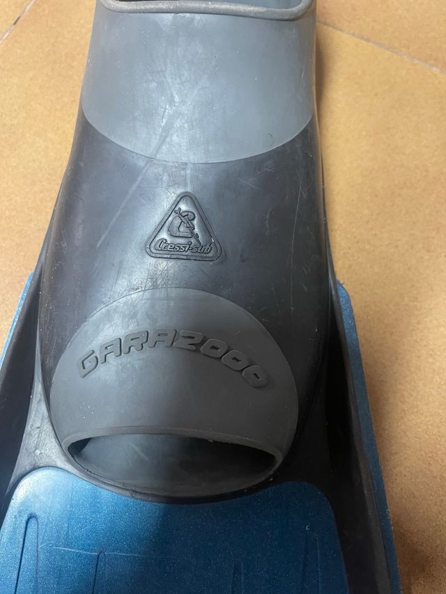 Aletas Cressi pesca submarina/Snorkel