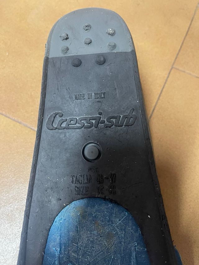 Aletas Cressi pesca submarina/Snorkel