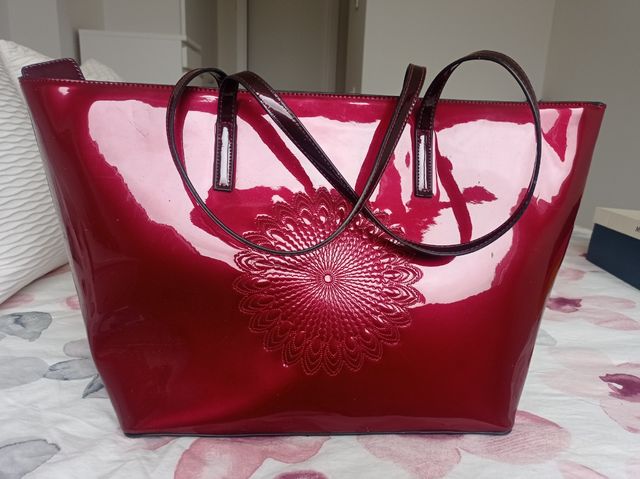 Bolso Desigual Burdeos Mujer