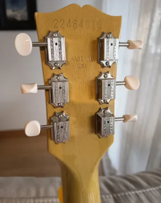 Gibson Les Paul TV Yellow Zurda.