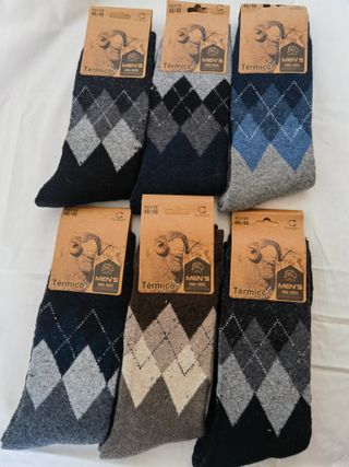 Calcetines Térmicos Lana Hombre Clazzy Talla 40-46