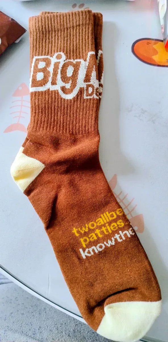 Calcetines McDonald's Big Mac Talla Única