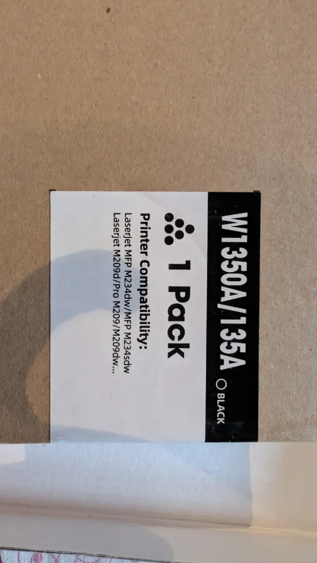 Tóner W1350A/135A Negro