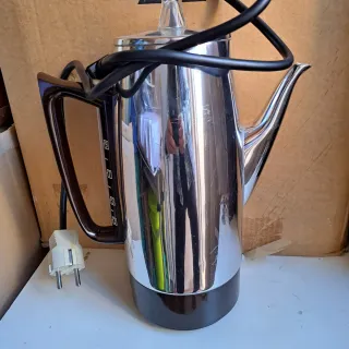 Cafetera Eléctrica Acero Inox 12 Tazas
