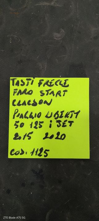 Tasti frecce faro start clacson Piaggio Liberty 50