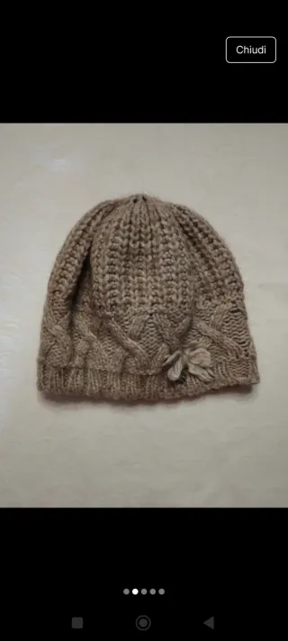 Cappello lana Patrizia Pepe beige