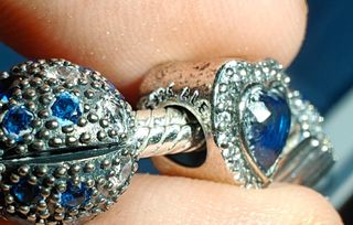 Bracciale Pandora argento s925 con 12 charms,donna