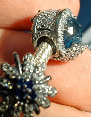 Bracciale Pandora argento s925 con 12 charms,donna