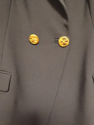 Elisabetta Franchi Giacca Corta Nera Tg M