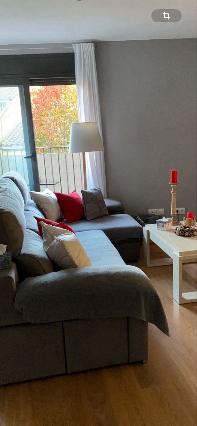 Lámpara de pie madera y metal