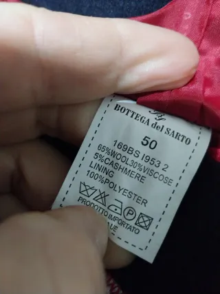 Montgomery Bottega del Sarto lana e cashmere