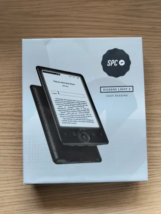 E-reader SPC Dickens Light 2 Negro con funda