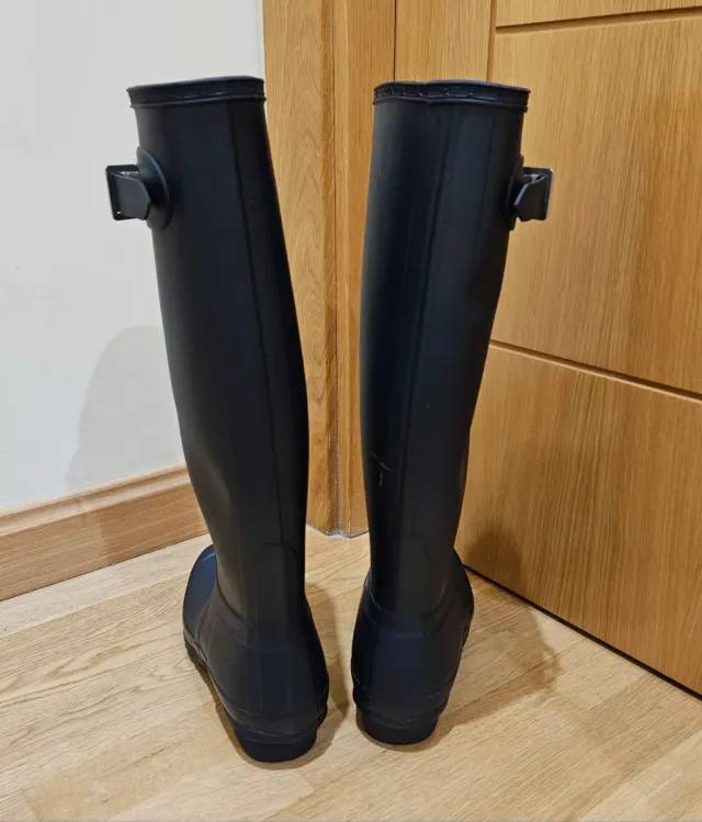 Botas Hunter azul marino Talla 39.