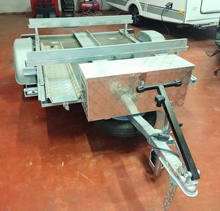 Remolque basculante moto multiusos