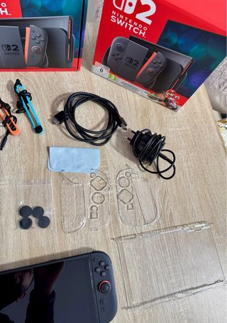 Pack Nintendo Switch 2 + 5 Juegos + Maletín