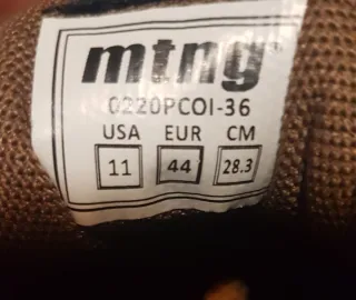 Zapatillas Mustang Marrones y Azules