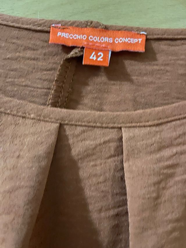 Camisa color cazuela Talla XL