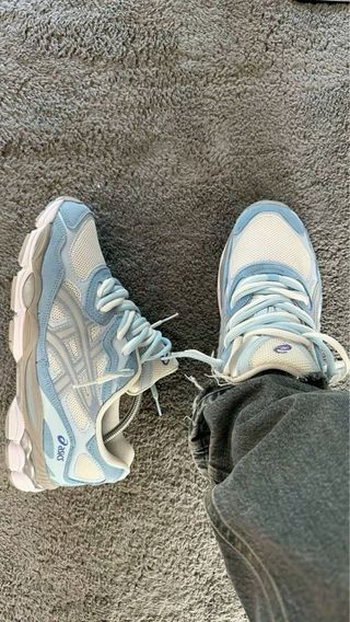 Asics Zapatillas Deportivas Azul y Blanco