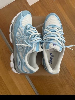 Asics Zapatillas Deportivas Azul y Blanco