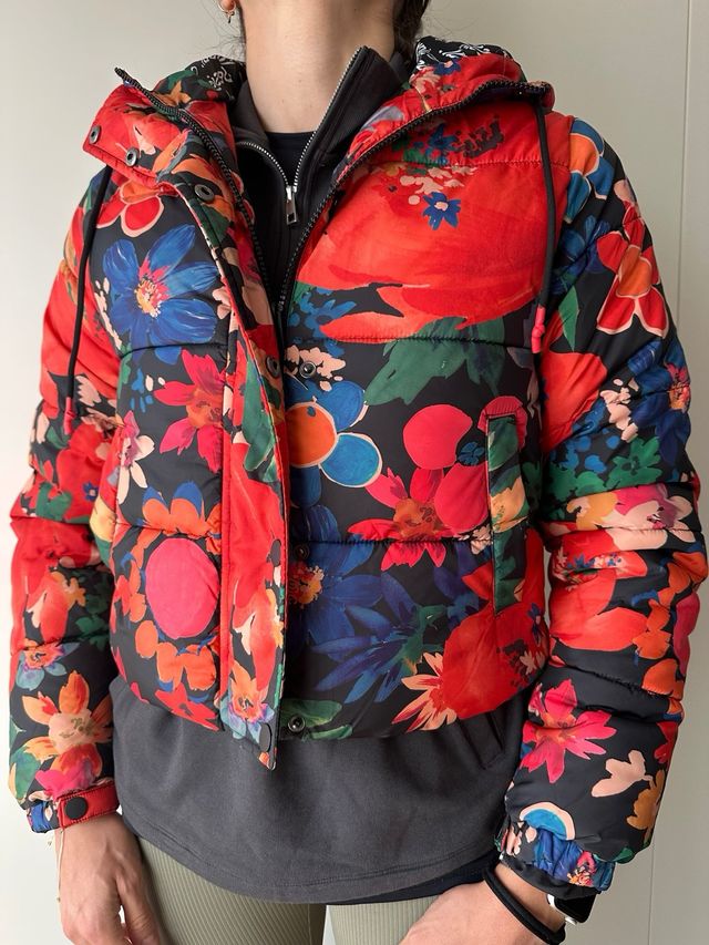 Campera Desigual Flores