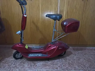 Patinete eléctrico HOPE rojo