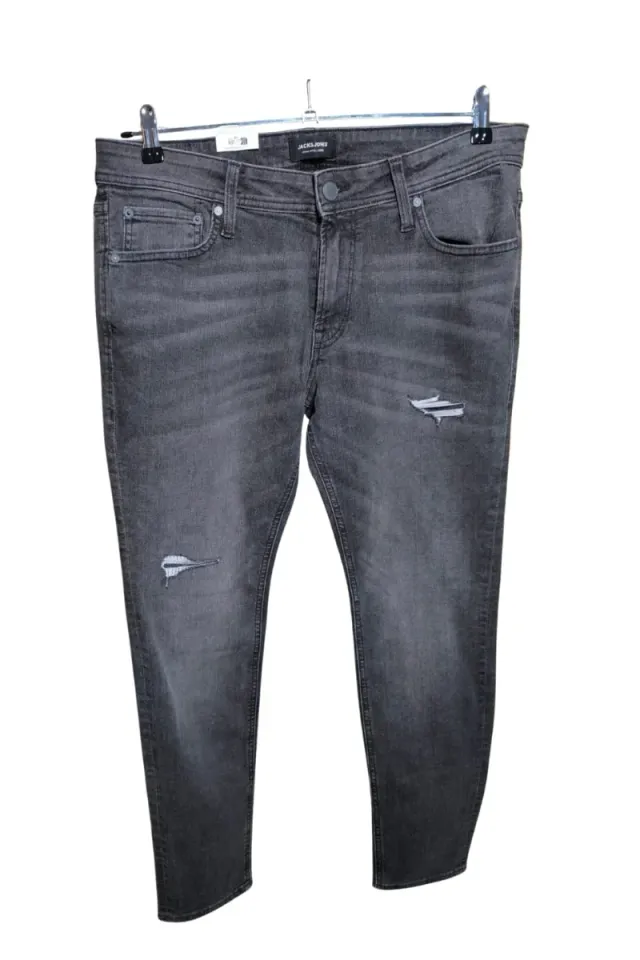 Vaqueros JACK & JONES Skinny Gris Talla 46