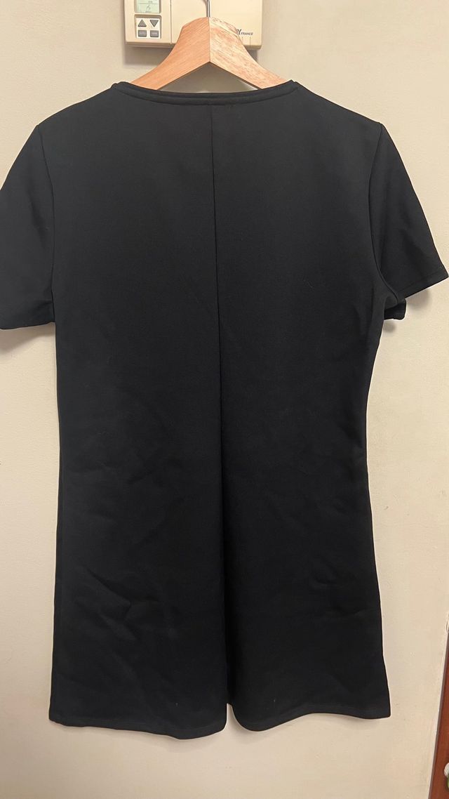 Vestido básico negro Mango Talla L