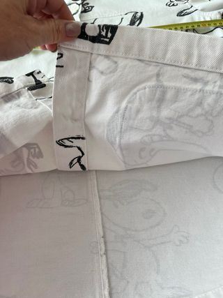 Chaqueta vaquera Snoopy blanca