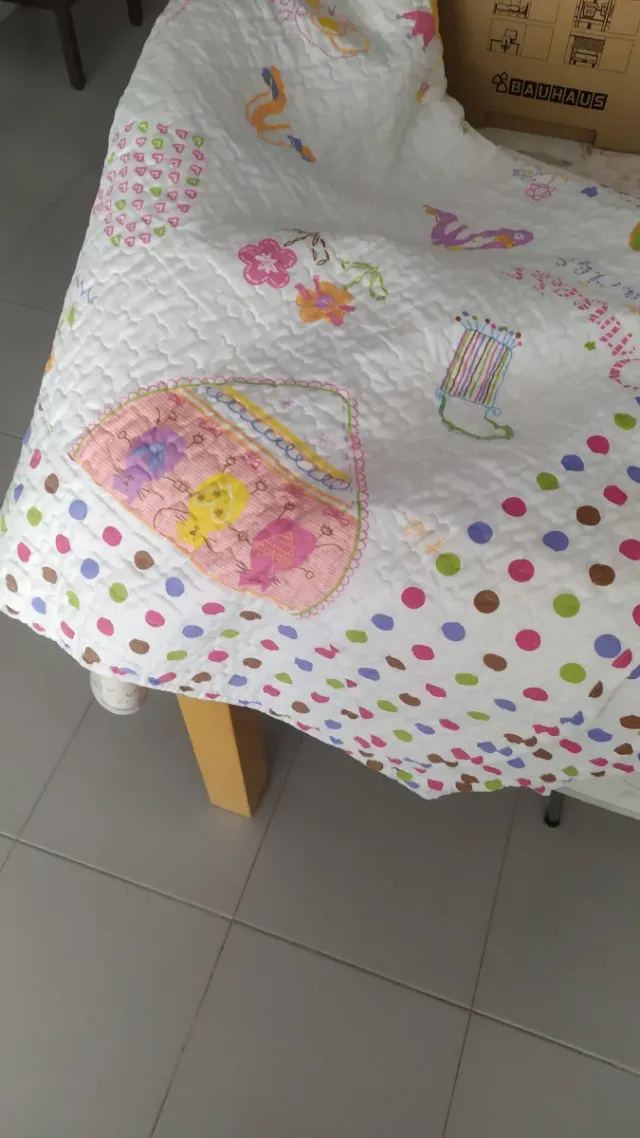 Colcha Infantil con Funda Cojín